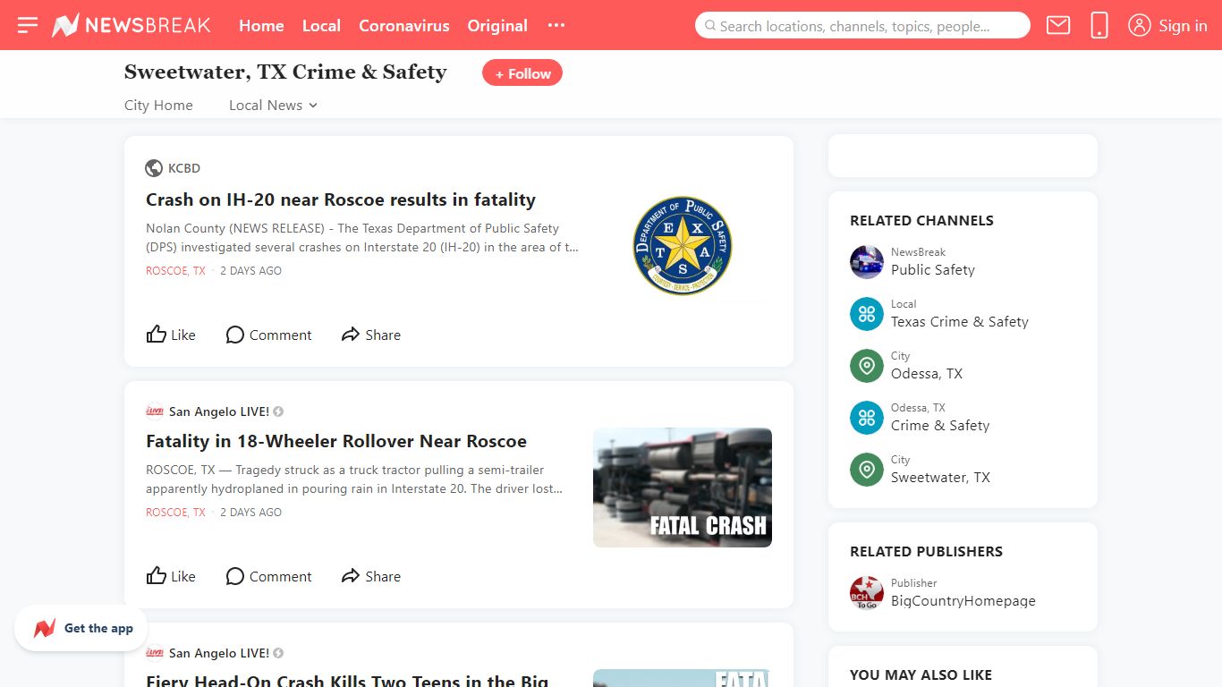 Sweetwater Crime and Safety | NewsBreak Sweetwater, TX